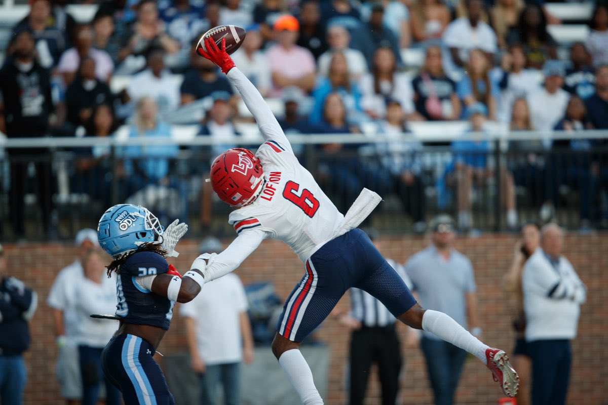 #AGTG After a great conversation with <a href="/Aaron_Fierbaugh/">Aaron Fierbaugh</a> i’m blessed to receive my 5th d1 offer to Liberty U
<a href="/LibertyFootball/">Liberty Football</a> <a href="/coachwoodward/">Zach Woodward</a> <a href="/coachcilumba/">Wallstreet Athletes /WSA BIGS /Wall Street 7v7</a>