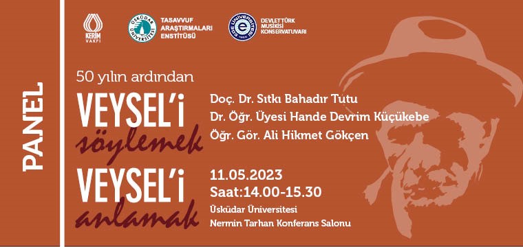 TasavvufEnstitu's tweet photo. Ü.Ü. Tasavvuf Araştırmaları Enstitüsü, Kerim Vakfı ve Ege Üniversitesi Devlet Türk Musikisi Konservatuvarı iş birliğiyle “Elli Yılın Ardından Veysel’i Söylemek, Veysel’i Anlamak” konulu panel düzenlendi. https://t.co/G5XKJedAyS