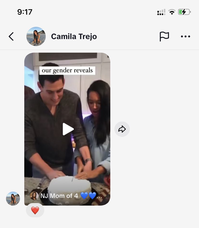 MeLlamanTrejo's tweet photo. Camila no quiere que tenga hijos ahorita… pero como le encanta mandarme estos vídeos por tiktok…😒😒😒 https://t.co/PwAuaJBGAg