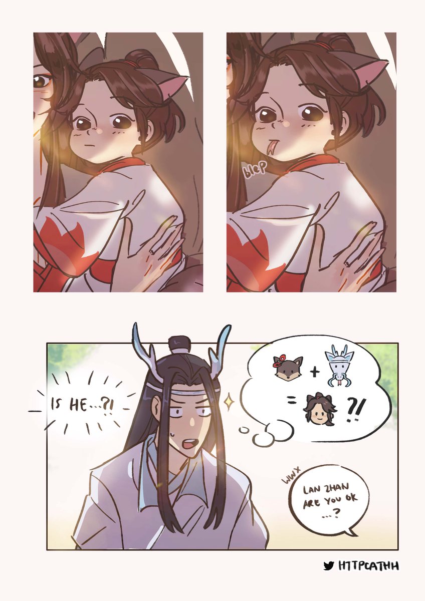 happy belated mother's day to wwx! and congrats to hgj 🐉🦊

#mdzs #魔道祖师 #wangxian