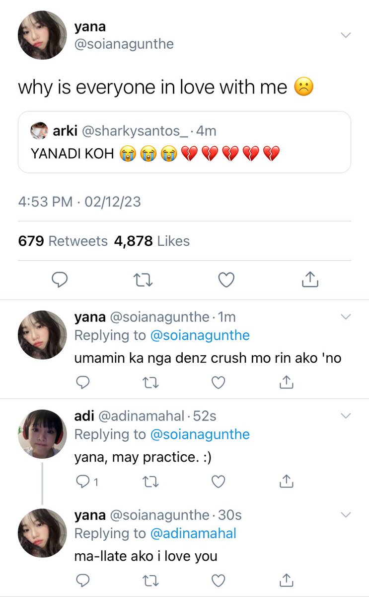 ivefiction's tweet image. A Moment in Time 

⤷ a kalila outtake — for yanadenz. #2kim

The roots of Soiana's fondness for the student council's vice president, Prudence Nathalie Aquino is brought to light. 

Or an outtake wherein Soiana is still Prudence's loudest— most conceited admirer.