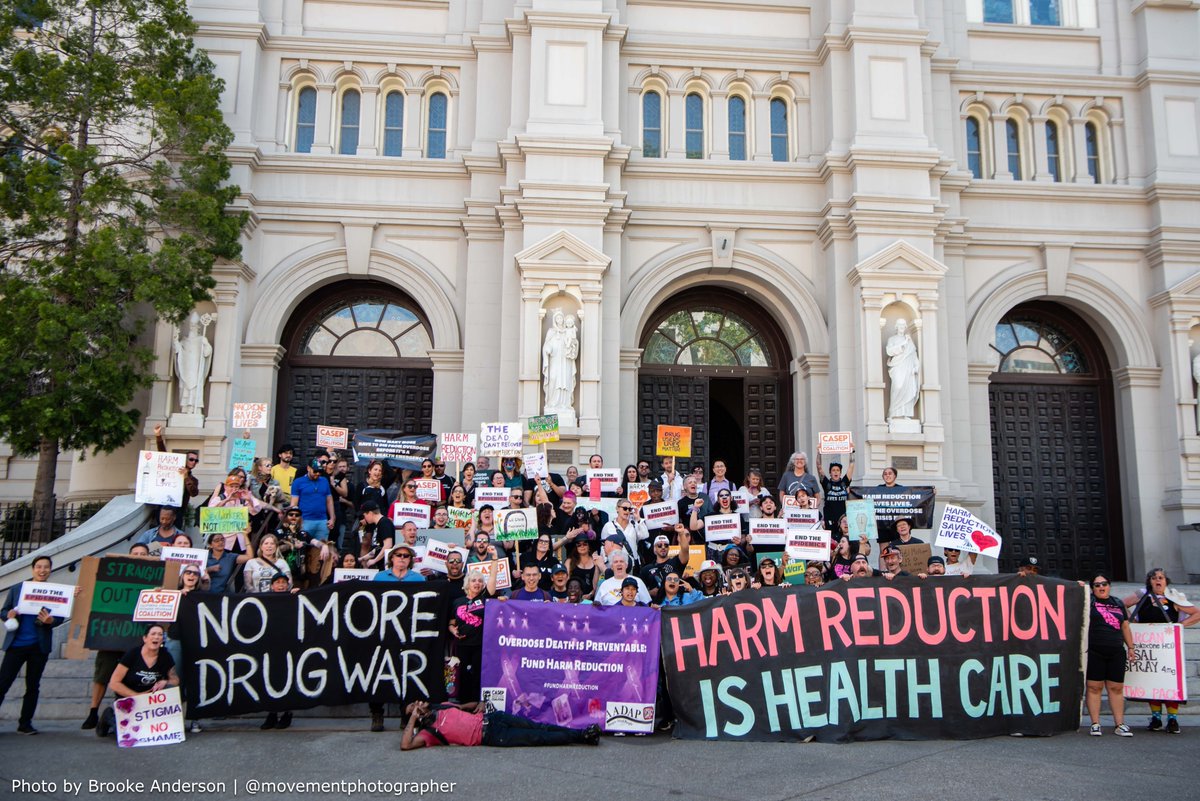 HRCSCC's tweet photo. May 15 Day of Action. When we fight we win. @CASEPCoalition  across the state took the streets.  Harm Reduction is saving lives, saving money-on the front lines of the drug war. Reinvest in Harm Reduction @Scott_Wiener 
@MovementPhotog @HarmReduction @EndEpidemicsCA https://t.co/XVo67nsKZ2