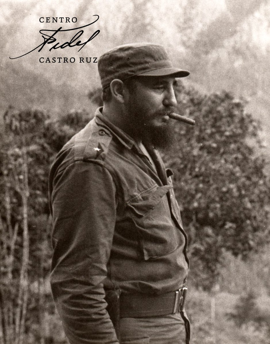 #Fidel:'La #Revolución no es una lucha por el presente, es una lucha por el futuro; la Revolución tiene siempre su vista puesta en el porvenir y la patria en que pensamos, la sociedad que concebimos como sociedad justa y digna de los hombres, es la patria del mañana'. #FidelVive