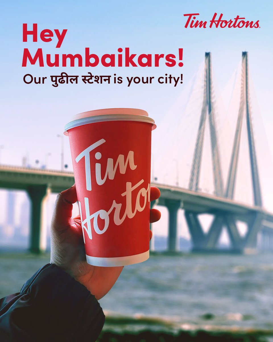 Tim Hortons is Now Open in Mumbai, India 