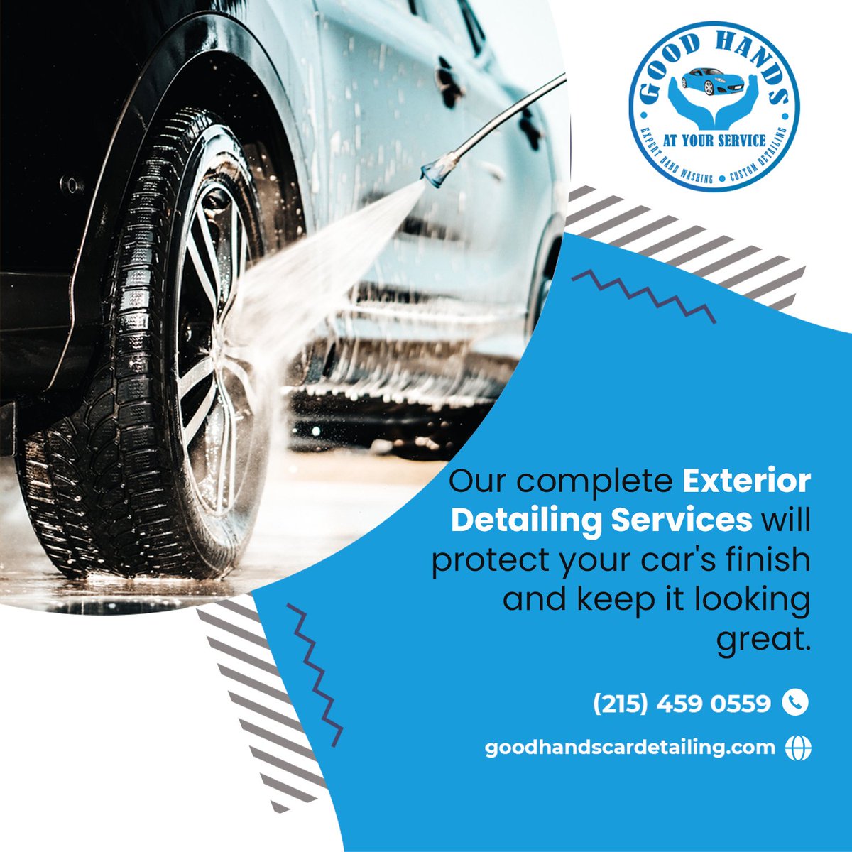 good_detailing's tweet photo. Our complete exterior detailing services will protect your car's finish and keep it looking great. Visit https://t.co/aATCF9PC8D
#cardetailing #cardetailingluxury #cardetailingservices #cardetailingproducts #cardetailingtips #CarDetailingBusiness #cars https://t.co/shwlYHoh0c