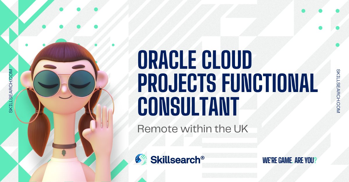 SkillsearchIT's tweet photo. Skillsearch is helping a collaborative company find and hire an Oracle Cloud Projects (PPM) Functional Consultant to join their growing cloud practice. Check out this permanent role on our website today!
 #TechJobs https://t.co/xAquecdaEM https://t.co/jGVcx86yrb