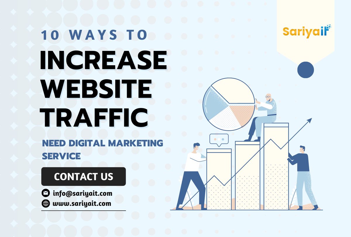 SariyaIt's tweet photo. 🌟Exciting News! Want to boost your website traffic? Here are 10 amazing ways to increase visitors! 🚀
1️⃣ #SEO 2️⃣ #ContentMarketing 3️⃣ #SocialMedia 4️⃣ #PPCAds 5️⃣ #EmailMarketing 6️⃣ #InfluencerMarketing 7️⃣ #GuestBlogging 8️⃣ #OnlineDirectories 9️⃣ #Collaboration🔟 #OptimizeWebsite🚀 https://t.co/NyHZZsdwNo