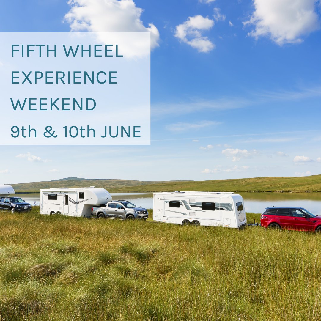 FifthWheelCo's tweet image. Join us for an unforgettable Fifth Wheel Experience Weekend!

Get ready to immerse yourself in the world of luxury and adventure as we invite you to explore our exceptional product range. 

Don’t miss it! 9th- 10th June.  Holywell Rd, Saint Asaph LL17 0AW