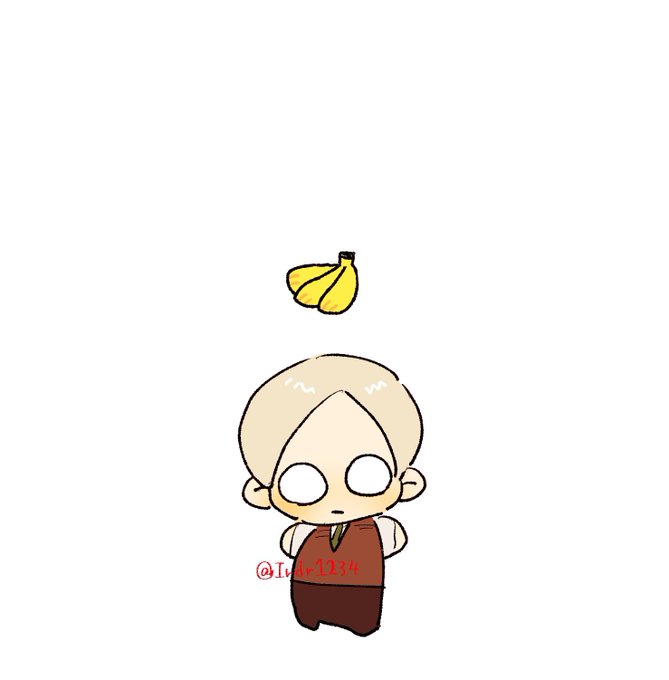 「バナナ ネクタイ」のTwitter画像/イラスト(新着)