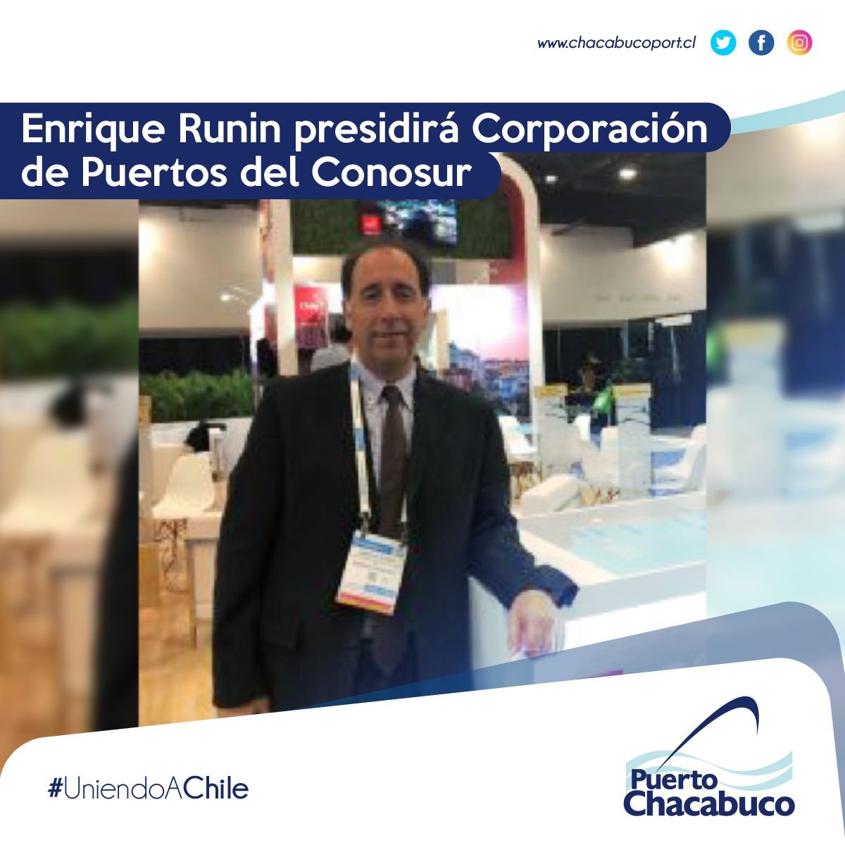 Orgullosos de liderar <a href="/puertos_conosur/">Corporación de Puertos del Cono Sur</a> junto a las demás empresas portuarias del país <a href="/sepchile/">Sistema de Empresas</a> <a href="/MTTChile/">Ministerio de Transportes y Telecomunicaciones</a> <a href="/JuanCaMunozA/">Juan Carlos Muñoz Abogabir</a>  #cruceros #puertos #patagonia #chacabuco #chile 
portalcruceros.cl/corporacion-de…