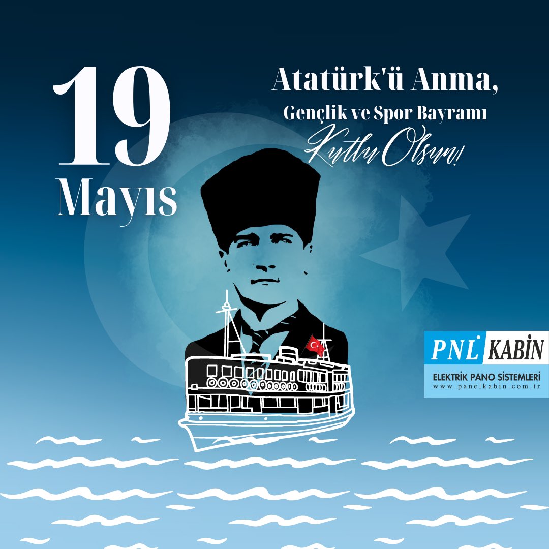 19 Mayıs Atatürk’ü Anma, Gençlik ve Spor Bayramımız kutlu olsun!
Happy Commemoration of Atatürk, Youth, and Sports Day on May 19th!
#PanelKabinElektrik #19Mayıs