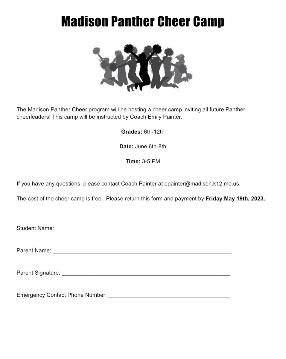 Madison Panthers tweet media