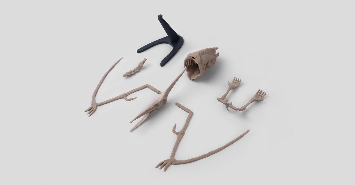 3DGuyDubai's tweet photo. Pterodactyl Skeleton STL: https://t.co/t899J9OIG8 

https://t.co/res2U7BSFa #3Dprinting 

#3DPrinted #3dprinter #fab365 #3dmodeling #3DModel #3dmodels #Zbrush https://t.co/NAYBR4M48V