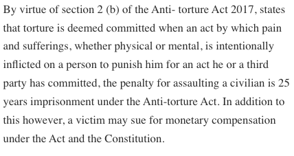 <a href="/SaharaReporters/">Sahara Reporters</a> How many officers have been jailed for unlawful assault on civilians?