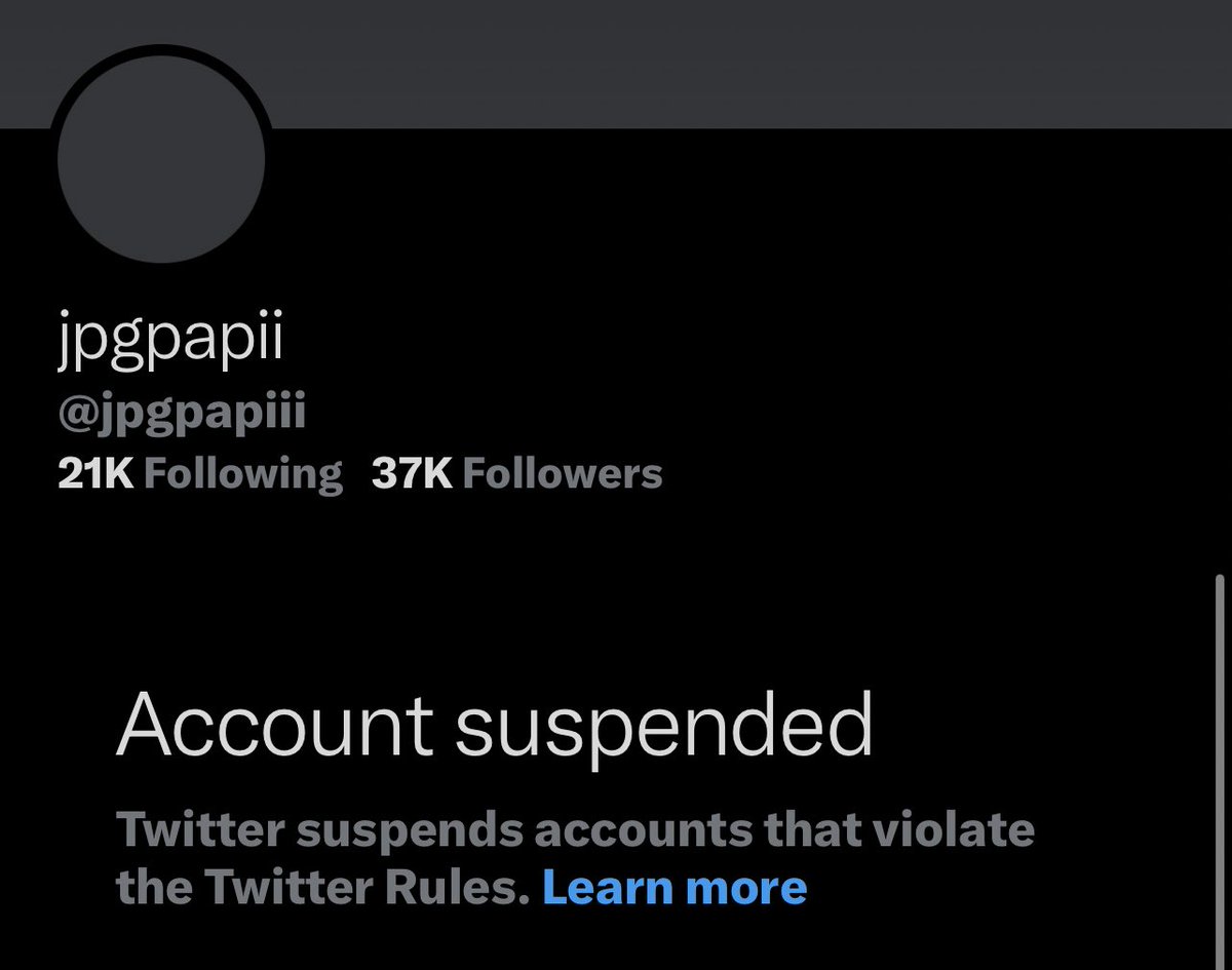 RealPapii's tweet photo. ‼️‼️ 4 HOURS LEFT FOR THE GIVEAWAY

Woke up to double check and CONFIRMED the scam account is STILL suspended 🔥🪦🔥🪦🔥 RIP @jpgpapiii Scammer = MISSION ACCOMPLISHED 😍💯

To celebrate @Twitter finally taking down the scam account… I will be posting another giveaway shortly after this one expires… thinking of giving away $500 worth of Pepe… maybe an NFT or two as a huge thank you to everyone for participating in helping get this fake page taken down !!!

Not too late to enter the current giveaway 👀👀👀