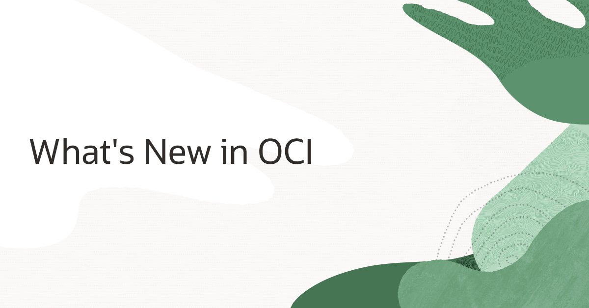 ShayneLibby's tweet image. OracleCloud: From API support for OKE to FastConnect integration, catch up on all the latest updates to #OCI. Watch now: social.ora.cl/6014Oilys