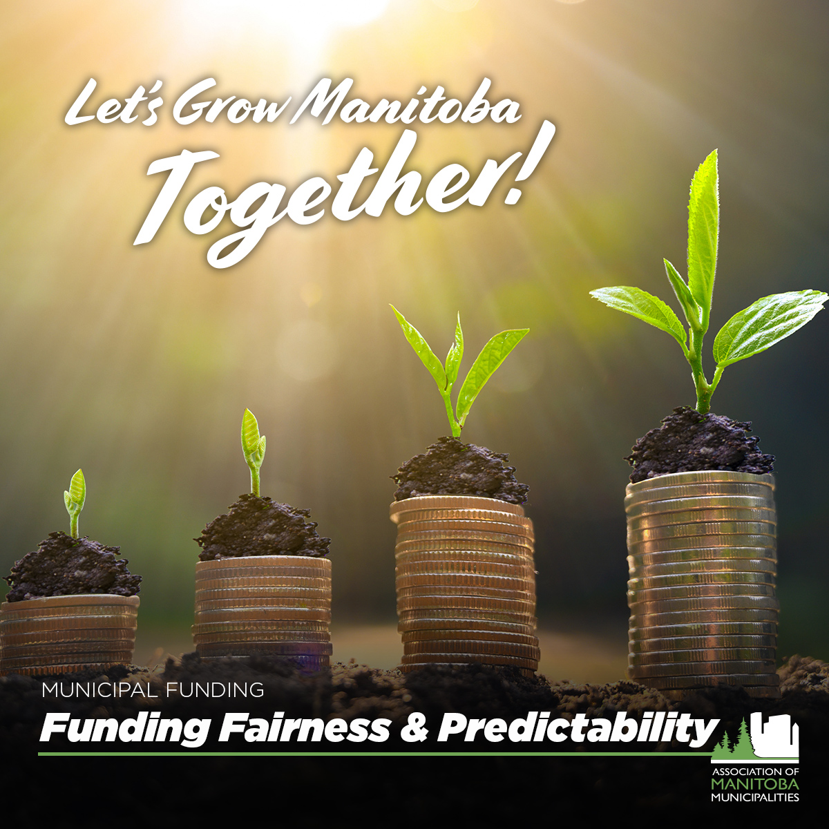 Municipalities need a predictable funding formula with an annual escalator. We also need a sales tax rebate like the one Ottawa offers, and greater flexibility and financial autonomy. Find out more: amm.mb.ca/election-2023   @AMMManitoba  #mbelection2023 #letsgrowmbtogether