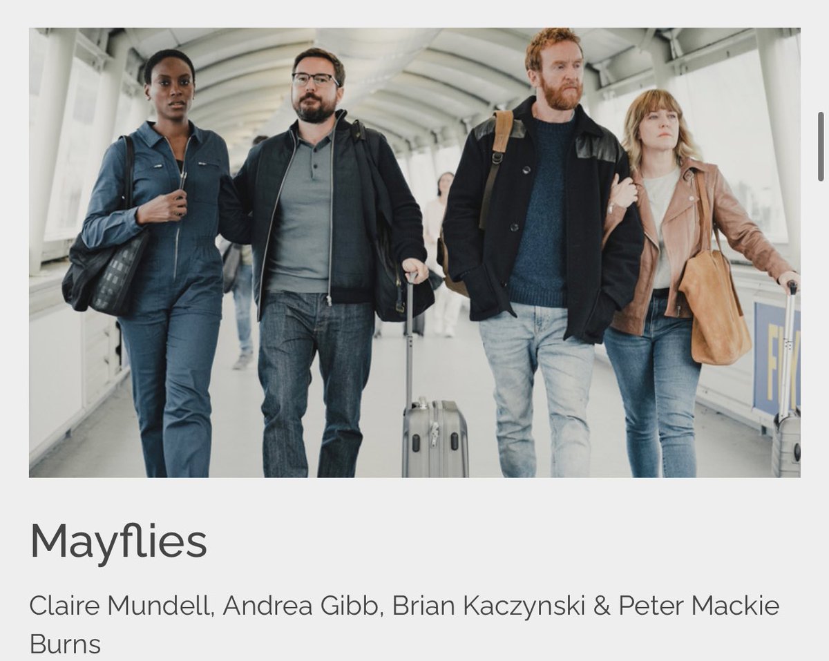 Team_Compston's tweet photo. Huge congratulations to @martin_compston @TonyCurran69 @SynchronicityF &amp; all the cast &amp; crew for the 4 nominations for the incredible #Mayflies at the RTS Scotland awards, including Best Drama 🥰 👏👏👏👏👏

#martincompston #TonyCurran #synchronicityFilms #RTSScotland https://t.co/fABtz76OeC