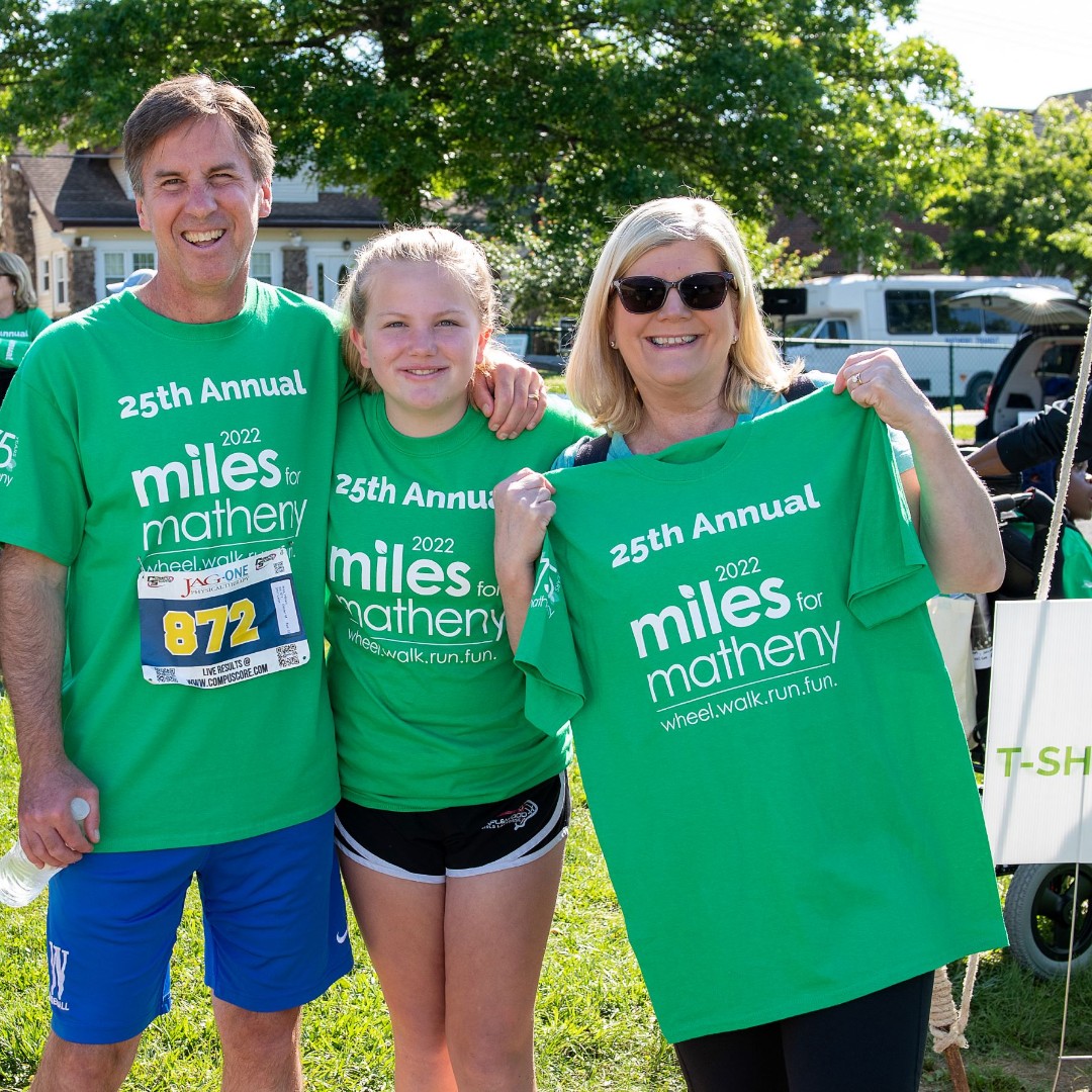 MathenyMedical's tweet photo. Did you know that all registered participants get a free Miles T-Shirt? Don't miss your chance to be part of the #MilesOfSmiles! #MilesForMatheny #MathenyMagic #Cycling #5K #Food #FamilyFriendly #LiveMusic #WheelchairWalk #KidsFunRun

Register here: https://t.co/rRBwIcK53F https://t.co/r0glVxuc8h