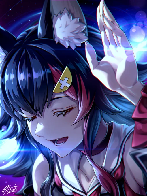聴こえますか  ～夜光通信～ #みおーん絵