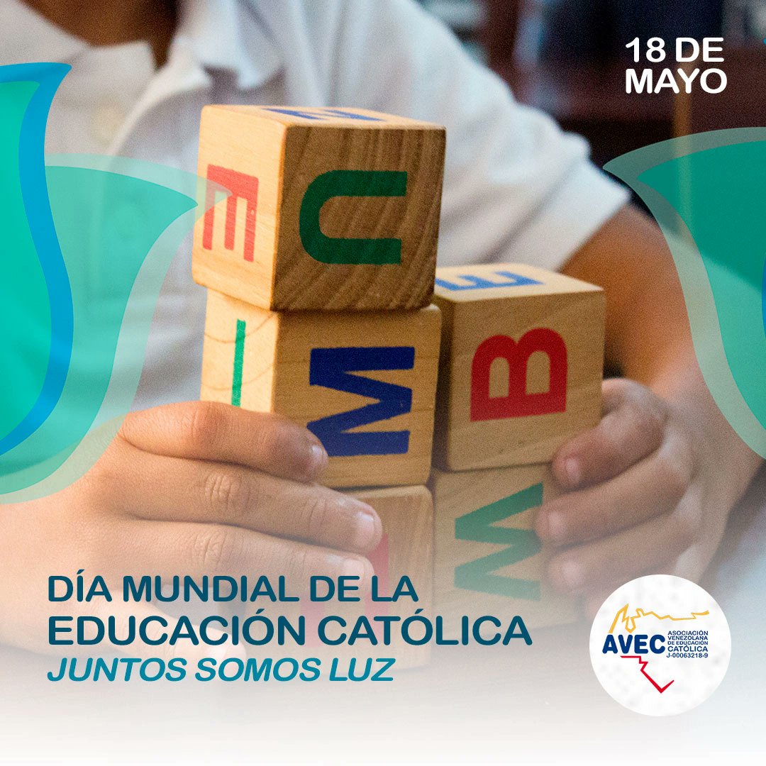 Celebremos el Día Mundial de la Educación Católica con cabeza para reflexionar sobre nuestro entorno y nuestra misión en él. Con corazón, para movernos desde los sentimientos más bonitos del ser, y con manos para aportar según lo que sentimos y pensamos.

#SomosAvec