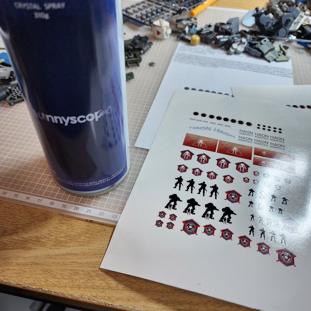 capt_yoon's tweet photo. After several test, my best result is INKJET PHOTO PRINTER + High Q'ty Water Slide Paper with Coating Spray
Satisfied Quality 🤣🤣
#ヘキサギア #hexagear #mecha #robot #titanfall https://t.co/n7DQTWwpr3