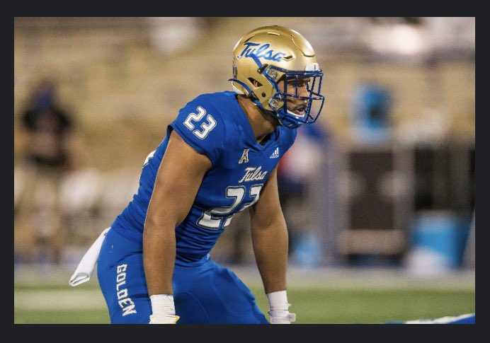 I am humbled and blessed to announce I have received an offer from The University of Tulsa!! @MVJaguar @MVJagRecruiting @TulsaFootball