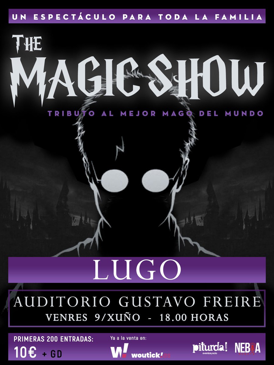 neboa_events's tweet photo. 🎩🎩 THE MAGIC SHOW 🎩🎩

📆 09/06/2023
📍 AUDITORIO MUNICIPAL LUGO
🎟 https://t.co/pPmGHpRq83 https://t.co/QYe3xSWgrf
