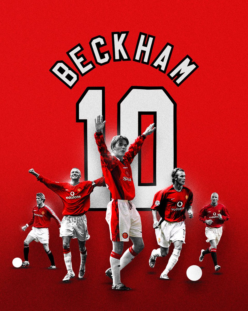 A football icon.

🔟 years ago today, Becks announced his retirement from the beautiful game ⚽️✨

#MUFC || #OnThisDay