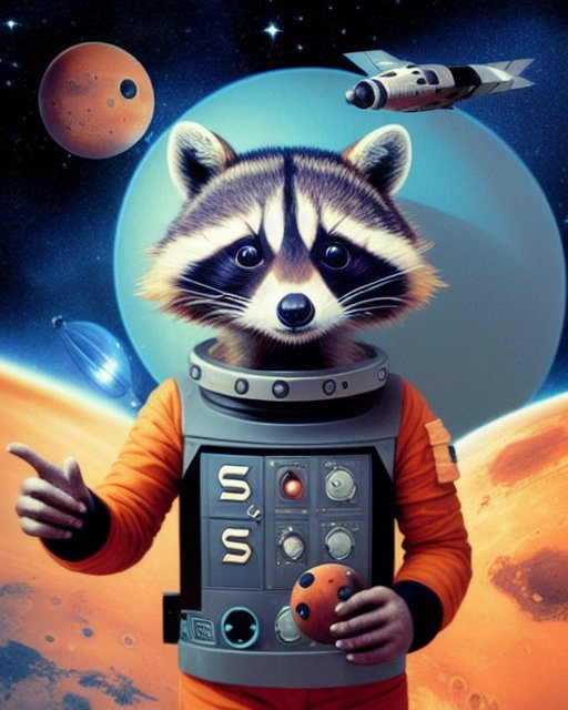 A photographer found a small raccoon that was lost in a spaceship and took incredible photos of this animal in space.  He decided to create an NFT with these photos, which became extremely popular among collectors and art lovers.
opensea.io/assets/matic/0…
0.035eth
