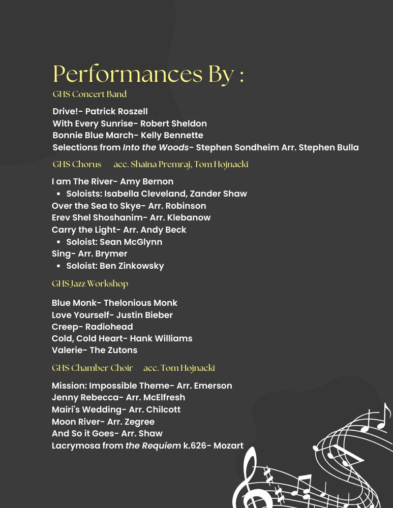 GHS Music tweet media