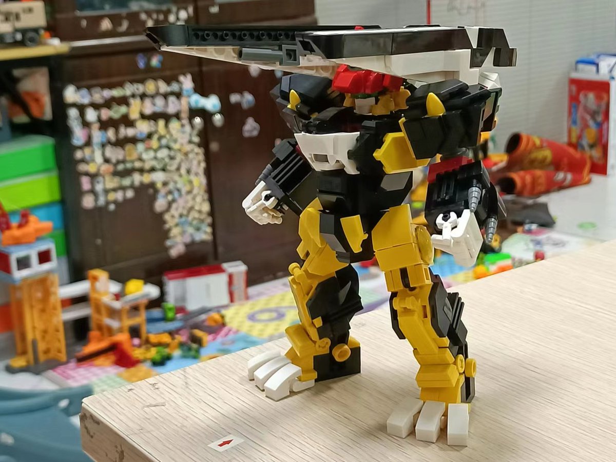 FTqb9fHZ862mLvi's tweet photo. 魔神英雄伝ワタル 邪虎丸 #Lego #legomoc #legomecha #legopic #legophoto #虎王 #legocreation #legoinstagram #邪虎丸 #魔神英雄伝ワタル #nxedgestyle https://t.co/x0E8BMn15Z
