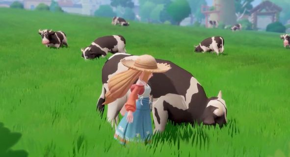 myPotatoGames's tweet photo. Project Me is a cozy open world sandbox game and an extension of the My Time at Portia universe,  made  by  the  same  people. Here you raise your own cute cows, build your very own piece of paradise including a home, farm and anything else you can imagine. Beta this June. 😍 https://t.co/I0hm9d6uui