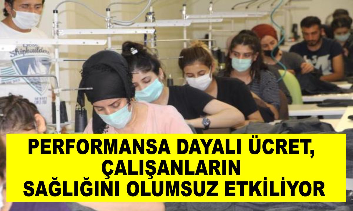İskoçya‘daki Aberdeen Üniversitesinde yapılan araştırmada performansa dayalı ücret alan kişilerin fiziksel olarak yıprandığı, yüksek tansiyon, kalp damar ve ruhsal ortaya 
toplusozlesme.com/haber/performa…
