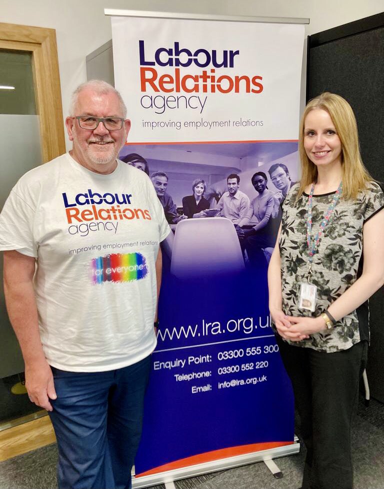 The Labour Relations Agency - Northern Ireland (@lra_nireland) on Twitter photo This week we’re celebrating #LGBTawareness week with a special shout out for International Day Against Homophobia, Bi-phobia & Transphobia. Proud to support an inclusive workplace where colleagues feel valued & can be their true selves <a href="/DonLeesonLRA/">Don Leeson (He/Him)</a> <a href="/ClaireAWebb1/">Claire Webb</a> <a href="/QPatrick29/">PatrickQ</a> This week we’re celebrating #LGBTawareness week with a special shout out for International Day Against Homophobia, Bi-phobia & Transphobia. Proud to support an inclusive workplace where colleagues feel valued & can be their true selves <a href="/DonLeesonLRA/">Don Leeson (He/Him)</a> <a href="/ClaireAWebb1/">Claire Webb</a> <a href="/QPatrick29/">PatrickQ</a>