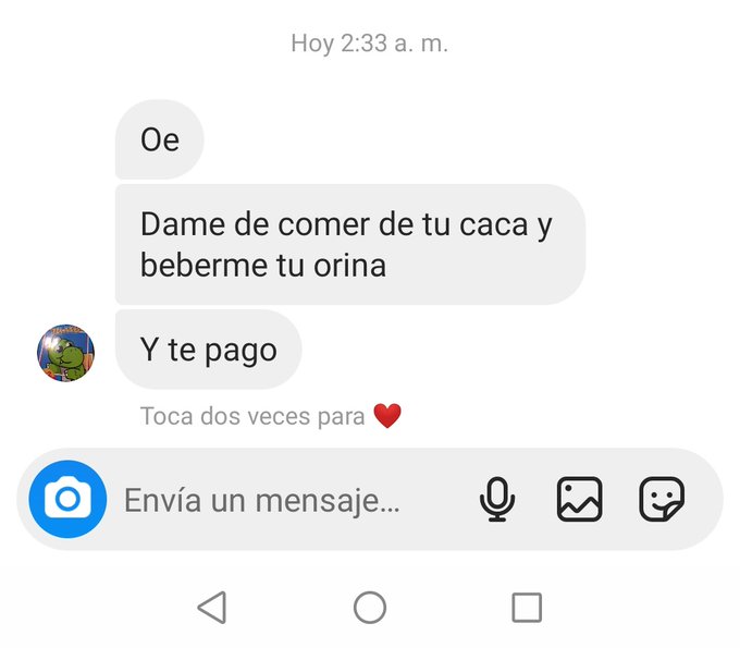 Jaja estos mensajes😅, que le responder&iacute;as t&uacute; si estuvieras en mi lugar? 🤔 https://t.co/xpJnamt5ix