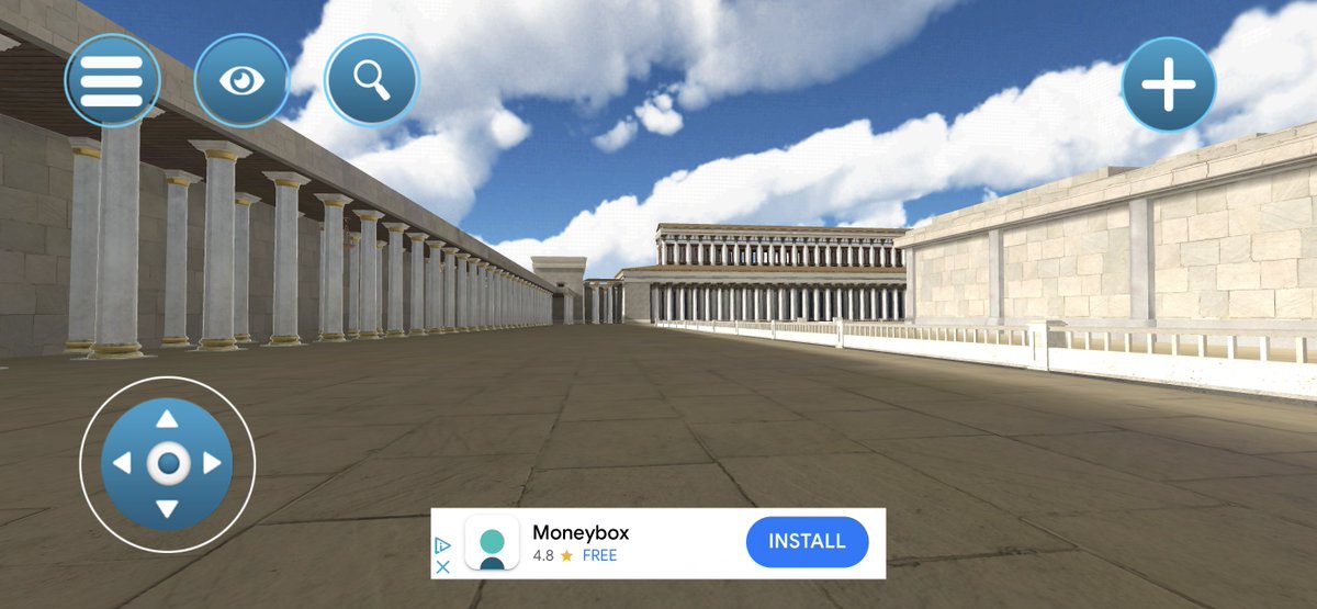 WforWBibleComic: IMMERSIVE BIBLE APP: Today I'm using this app again, which has a 3D model of Herod's temple. It's very useful for getting the perspectives and sizes for comic backgrounds. 

 #bgbg2 #biblegateway #archeology #biblearcheology 
#biblicalar…