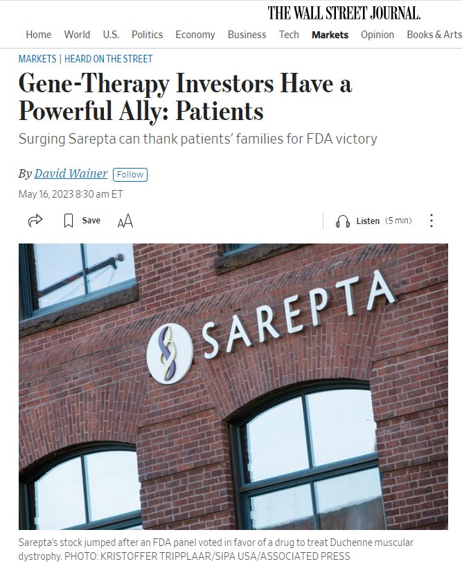 In #ALS like #DMD, Type II Errors kill

🔹Committed group of #patients putting tremendous pressure on FDA to approve drugs

🔹Little chance vote would have been positive if not for engagement by #PatientAdvocates during drug development & review process  

🔹 Up next ... #NurOwn