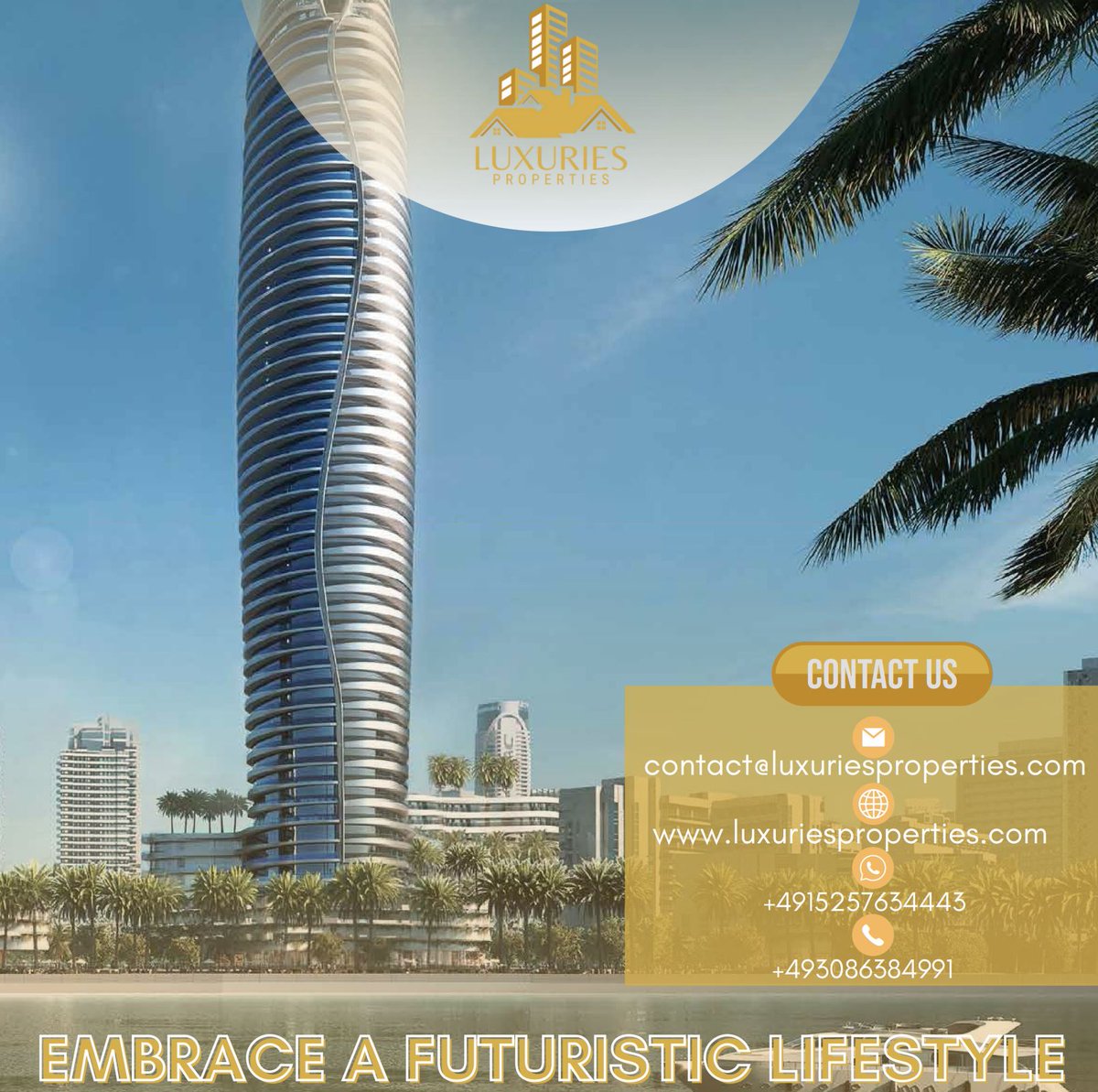 Luxesproperties's tweet photo. Ready to elevate your lifestyle to the next level? Look no further than LUXURIES Properties – the ultimate destination for luxury living in the Middle East and beyond. #LuxuryRealEstate #IconicProperties #HighEndLiving #RealEstate #realestateinvestment #realestateexpert https://t.co/EroSgC07lk