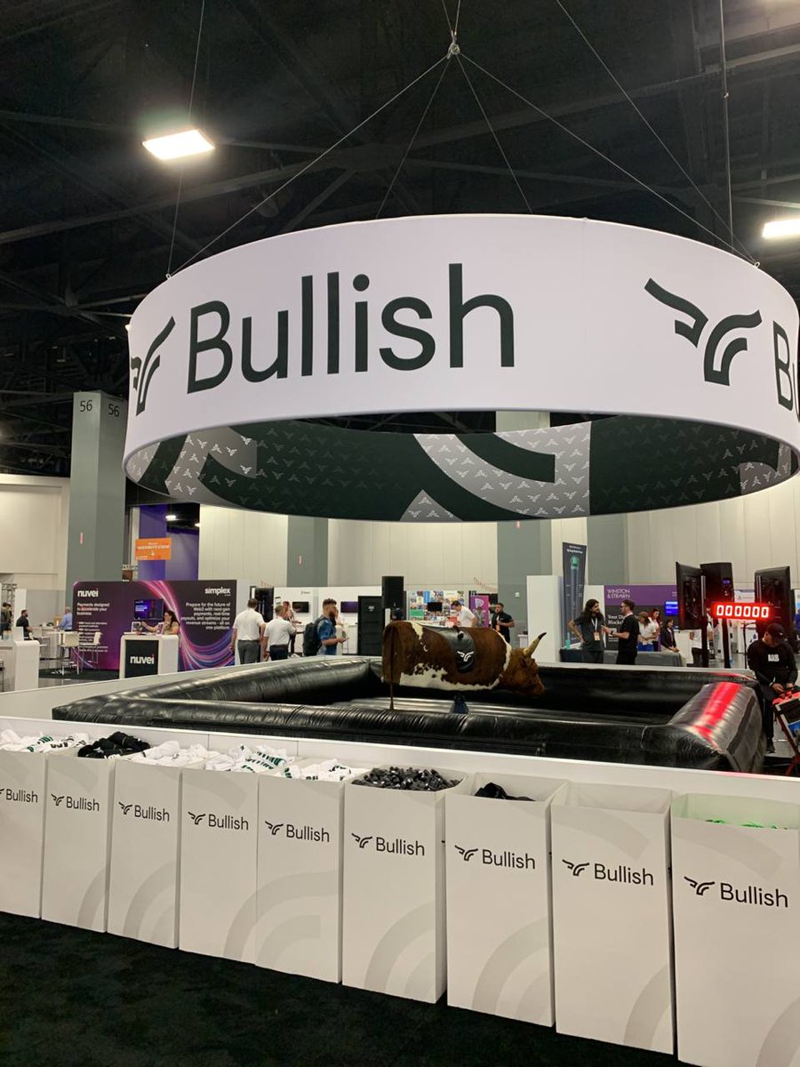 Who’s ready to ride the bull at #Bitcoin2023? 🐂

Meet us at the #Bullish Ring in Miami for your chance to win bragging rights and a Whale Pass to next year’s conference.

Official Rules Here: be.bullish.com/bitcoin-2023-c…