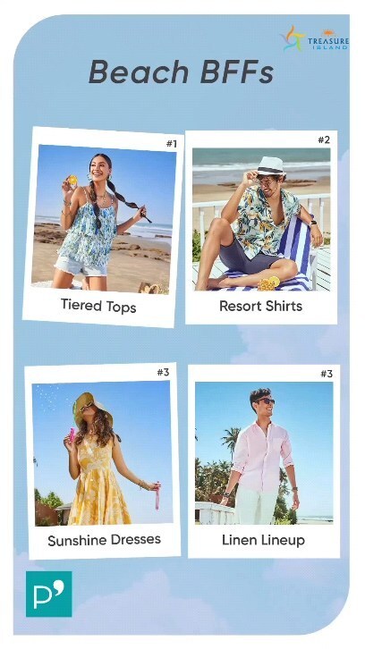 Sun, sand, and BFFs! ☀️🌴 Start planning your next beach vacay with your besties and get ready to show off your stylish summer outfits! 🏖️ From breezy dresses to stylish shirts, we’ve got something for everyone. Start your summer shopping from Pant… instagr.am/reel/CsYo8NCIC…