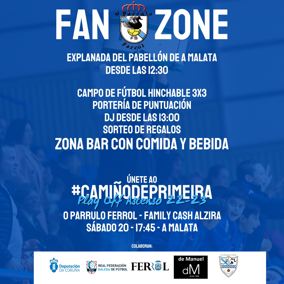 oparrulofs's tweet photo. 💣 ¡¡Y esta es la BOOOMBAAA que teníamos!!

😎 O Parrulo Ferrol contará con una Fan Zone el sábado antes de jugar con Family Cash Alzira, desde las 12:30!

👉 Queremos tener una gran jornada de confraternización en la explanada del Pabellón de A Malata

🔗 https://t.co/xCCEpmrA3H https://t.co/ukPzOePcbN