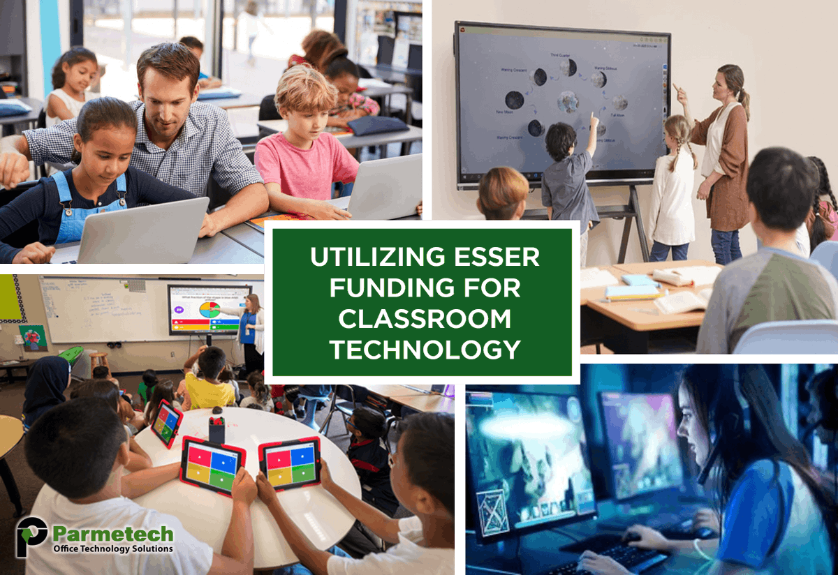 parmetech's tweet photo. With education always evolving to meet the needs of students and teachers, it’s important to understand and utilize the classroom technology that helps to support &amp; drive the latest learning trends in the classroom. ESSER funding makes this more possible! https://t.co/sUt31bbnao https://t.co/N49QsrheKx