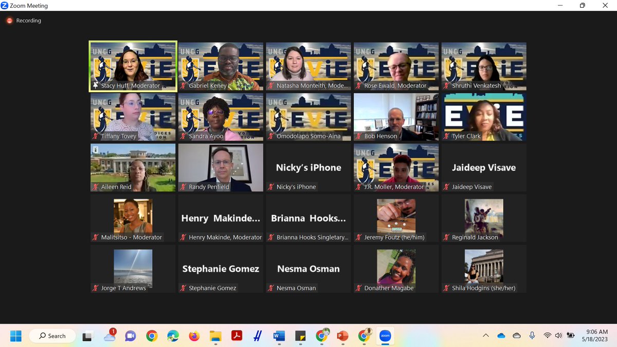 EvieConference's tweet photo. So pumped after this morning's opening session at #EViE2023! Still time to join us!
We will hear from Dr. Nicky Bowman @NBPC1 in just about 15 minutes!
Register here: https://t.co/VLGImZkury
@EViEConference #Eval #EvalTwitter #ReflectonEval #TeachingofEval https://t.co/cFcNC7zHF1