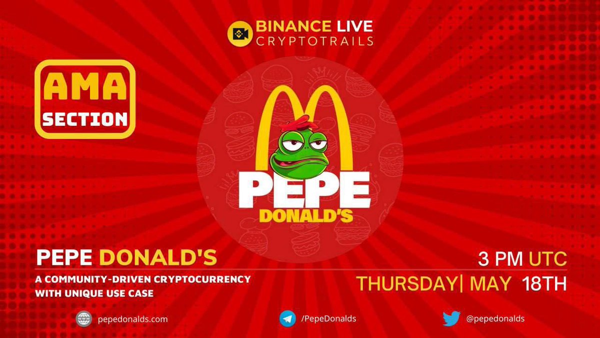 WE HAVE A BINANCE LIVE AMA TODAY WITH BIGGEST GERMAN INFLUENCER "CRYPTO TRAILS"

🔶Room: binance.com/en/live/video?…