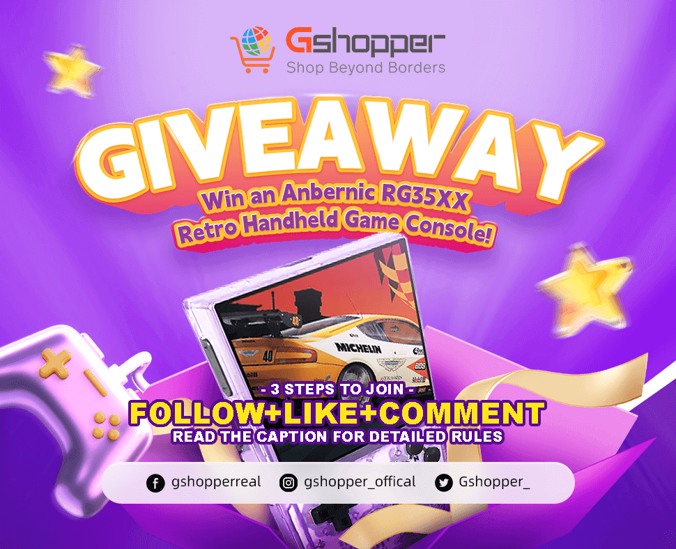 Gshopper_'s tweet photo. Join our exciting giveaway event and get a chance to win an Anbernic RG35XX Game Console!

Steps to Join:
·Follow our official accounts.
·Like &amp; Comment on this post.

* Open to participants from all countries and regions.
* Giveaway will be active once we reach 100 participants. https://t.co/kjEn13B4oV