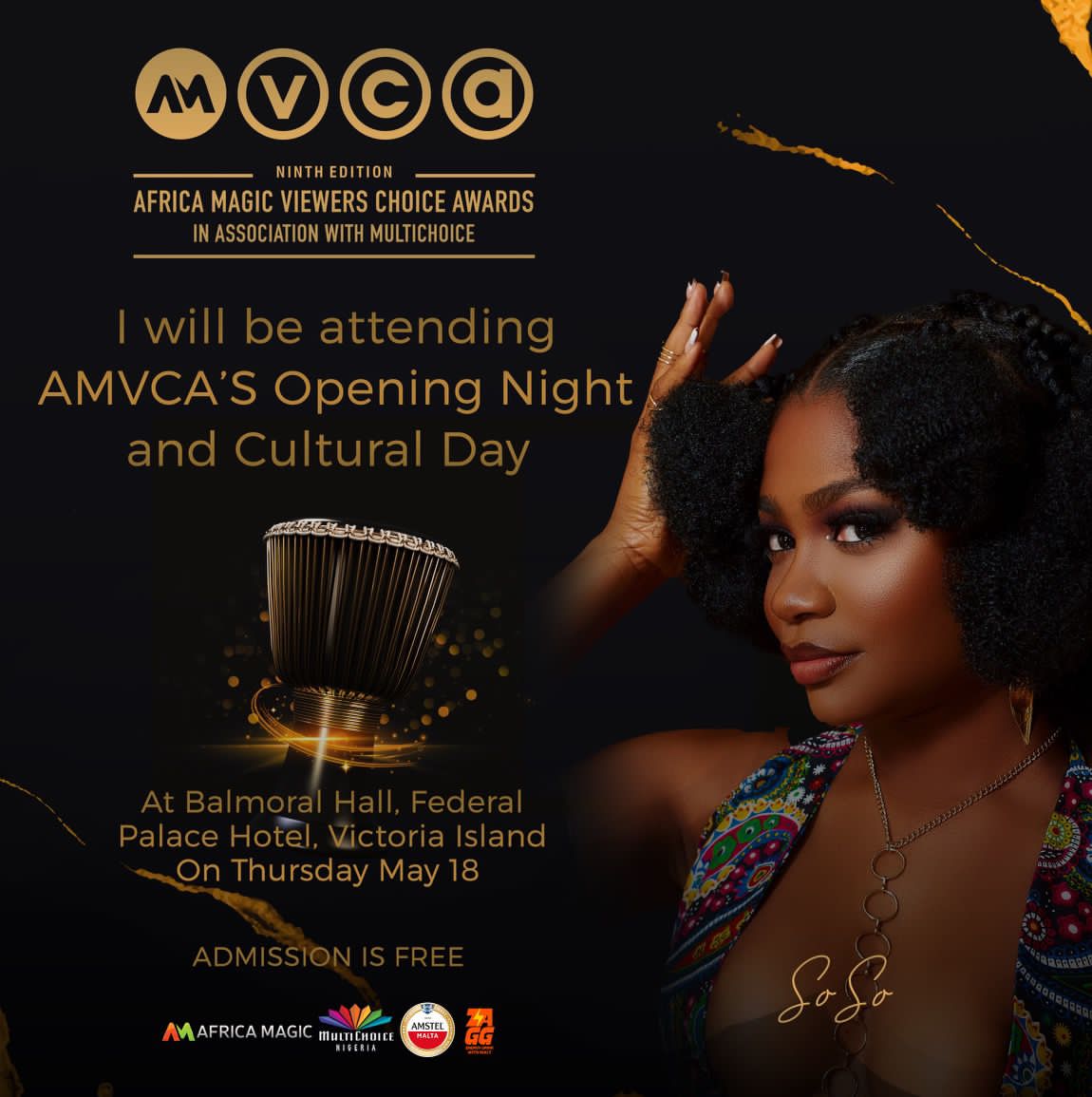 DStvNg's tweet photo. Ladies and Gentlemen, #AMVCA9 is finally here!💃🕺🎊. We kick off celebrating the rich diversity of cultures all around our beautiful Africa. Come  gorgeously dressed to rep your tribe. Trust us when we say it's going to be a night to remember! https://t.co/7qP5zZ9dUy