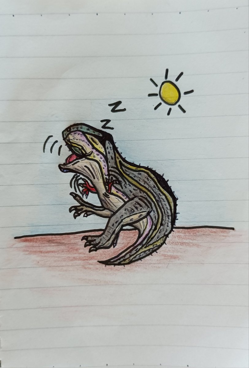 puipuip21436053's tweet photo. what a cute rugops!
一只可愛的褶褶
(學名:Rugops 皺褶龍)
#rugops #rugopsprimus #dinosaur #Abelisaurus #dinosaur #dinodrawing #paleoart #cute #cutedinosaur #皺褶龍 #阿貝力龍 #畫恐龍 #古生物 #可愛恐龍 #可愛 #q版 #q版恐龍 https://t.co/44w2Zcv4xQ