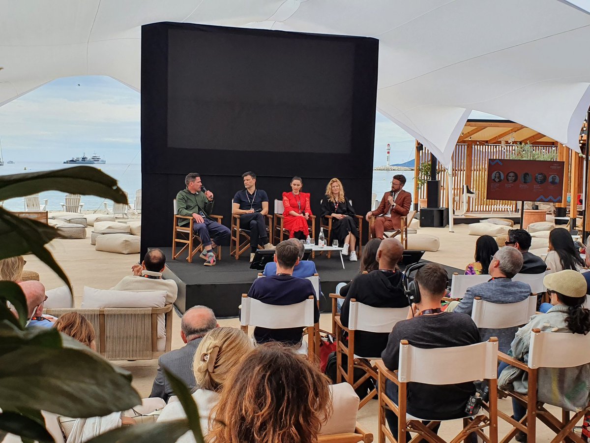 Film Soho (@filmsoho_) on Twitter photo Film Soho and <a href="/mdf_cannes/">Marché du Film</a> Fireside chat on Virtual Production at La Plage Des Palmes this morning. Hosted by <a href="/AliPlumb/">Ali Plumb</a> in conversation with out star planelists <a href="/davidvickery/">David Vickery</a> Nik Summerer <a href="/christinachongx/">Christina Chong</a> & Christina Caspers-Römer Film Soho and <a href="/mdf_cannes/">Marché du Film</a> Fireside chat on Virtual Production at La Plage Des Palmes this morning. Hosted by <a href="/AliPlumb/">Ali Plumb</a> in conversation with out star planelists <a href="/davidvickery/">David Vickery</a> Nik Summerer <a href="/christinachongx/">Christina Chong</a> & Christina Caspers-Römer
