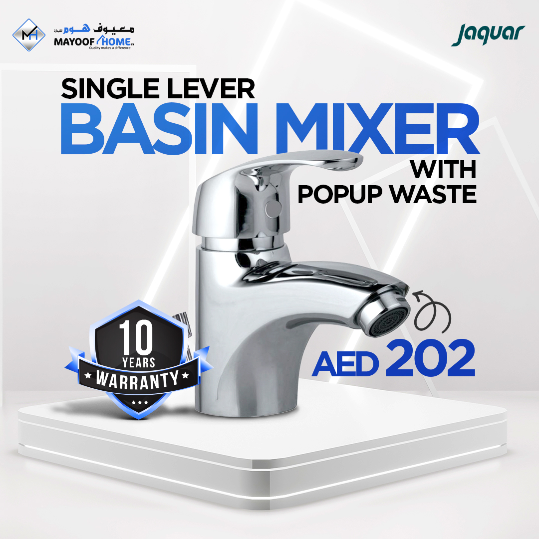 HomeMayoof's tweet photo. Efficient and versatile, this single lever basin mixer comes with a convenient popup waste and extra-long 450mm braided hoses for easy installation and optimal functionality.

#MayoofHome #ModernFurniture #Luxury #Furniture #OneStopShop #ModernDesigns #SanitaryWare #Customization https://t.co/MorNfO8KOQ